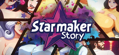 Starmaker Story 星形标志与角色拼贴封面